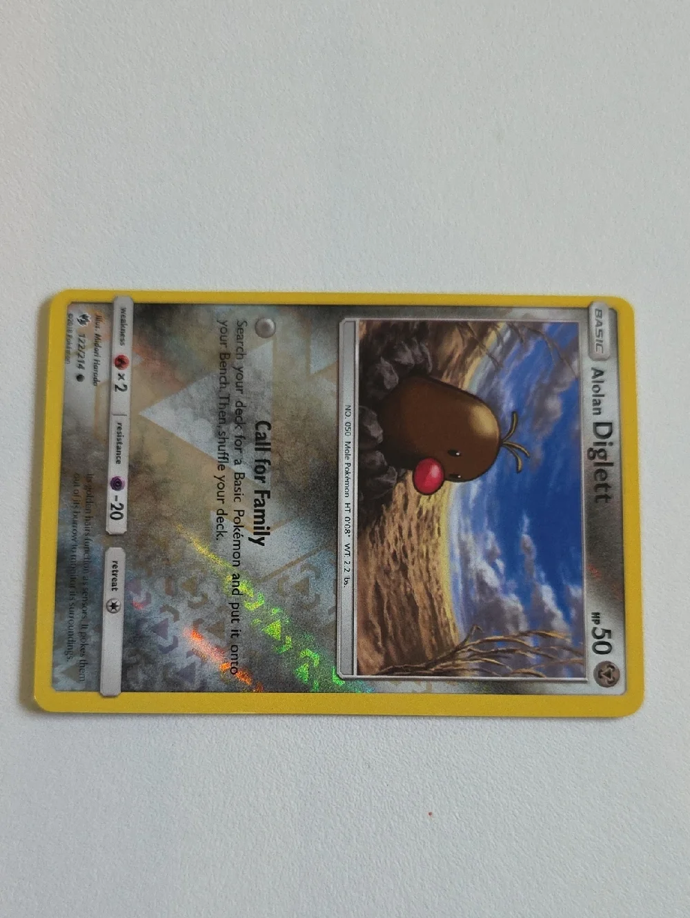 Pokemon Diglett And Dugtrio Card Lot - Alolan